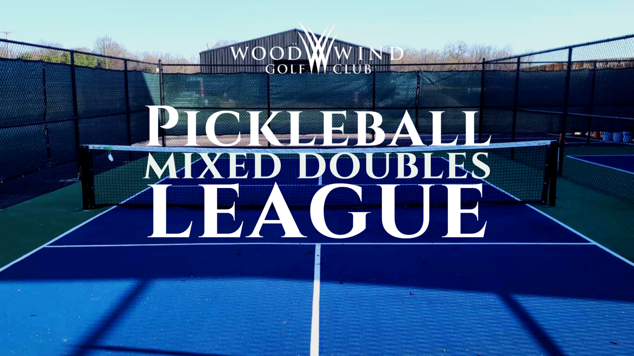 Pickleball Mixed Doubles League Wood Wind Golf