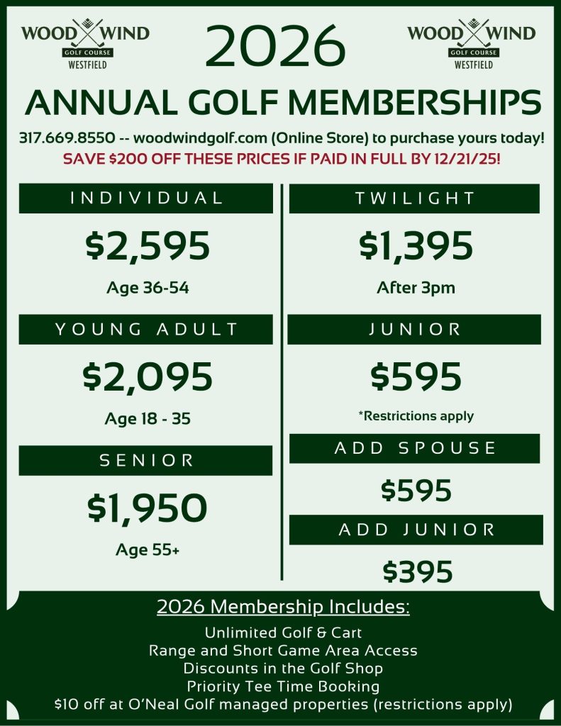 2026 EARLY BIRD Membership Flyer