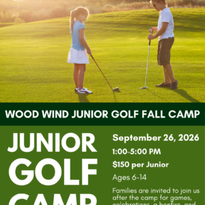 Wood Wind Fall Junior Golf Camp Westfield Indiana